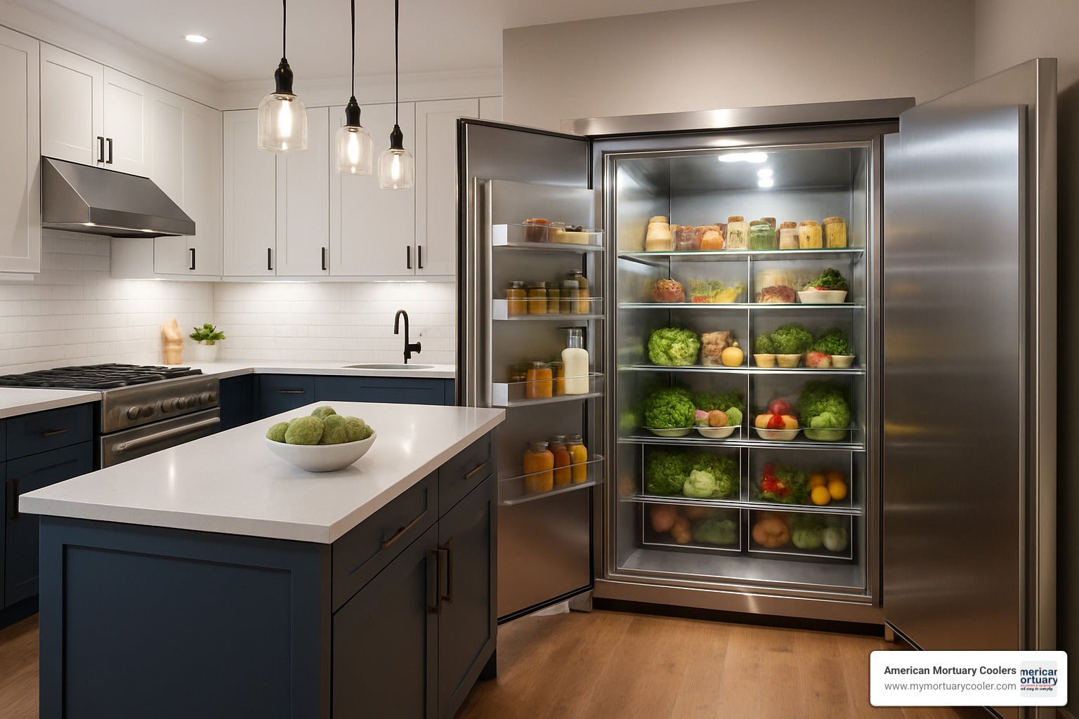 Why a Walk-in Refrigerator Might Be Your Home's Coolest Upgrade - American Mortuary Coolers & Equipments Why a Walk-in Refrigerator Might Be Your Home's Coolest Upgrade - American Mortuary Coolers & Equipments